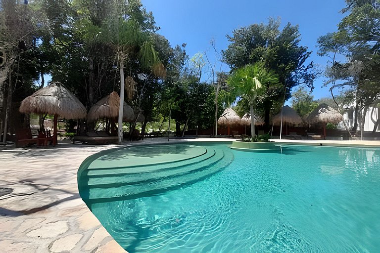 Casa Aak 3bed Akumal/ Bahia Principe/Beach/Golf
