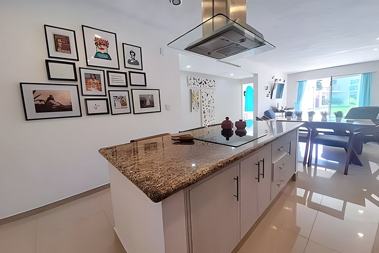 Joyol Ha 107, Lagoon view, 3-min walk to Beach