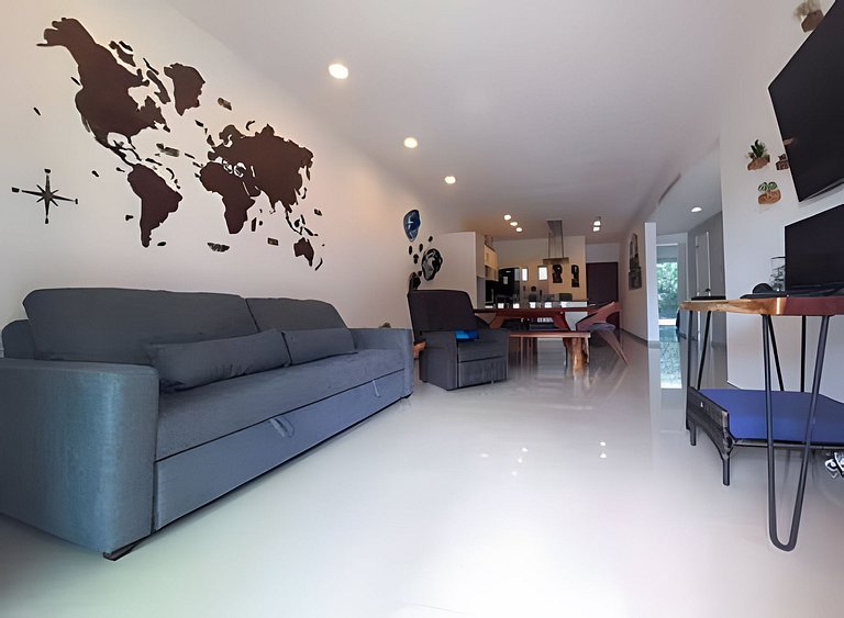 Joyol Ha 107, Lagoon view, 3-min walk to Beach