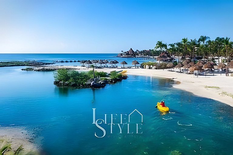 Joyol Ha 107, Lagoon view, 3-min walk to Beach