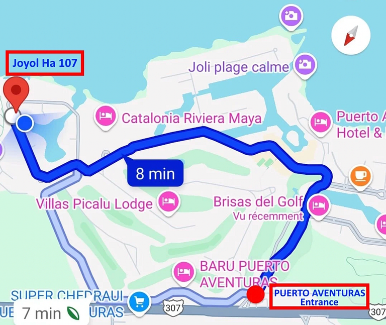 Joyol Ha 107, Vista Laguna, 300 m. de la Playa