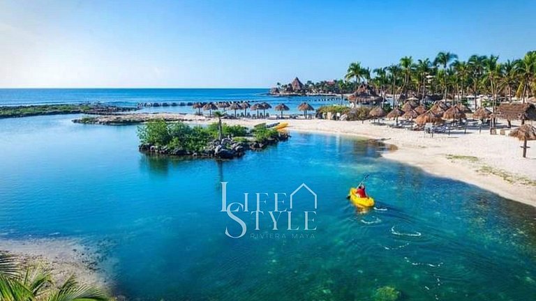 Bay Blue, Precioso depa en la laguna, junto a la playa