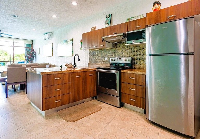 Gorgeous 3 Bd on Lagoon and only 250 ft from beach