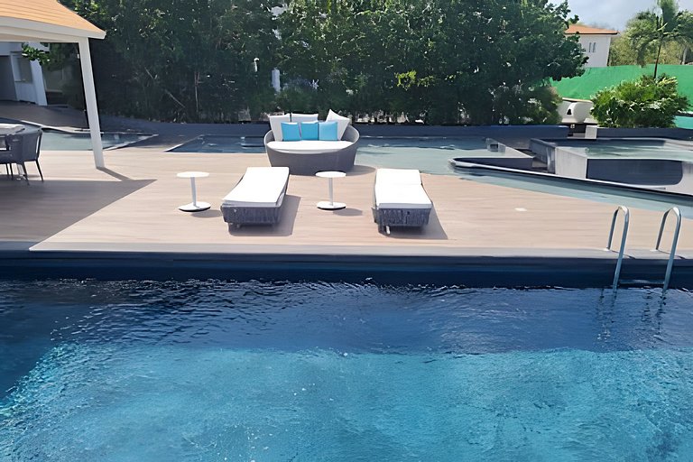 Penthouse de luxe avec vue sur la marina